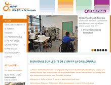 Tablet Screenshot of iem-la-grillonnais.com